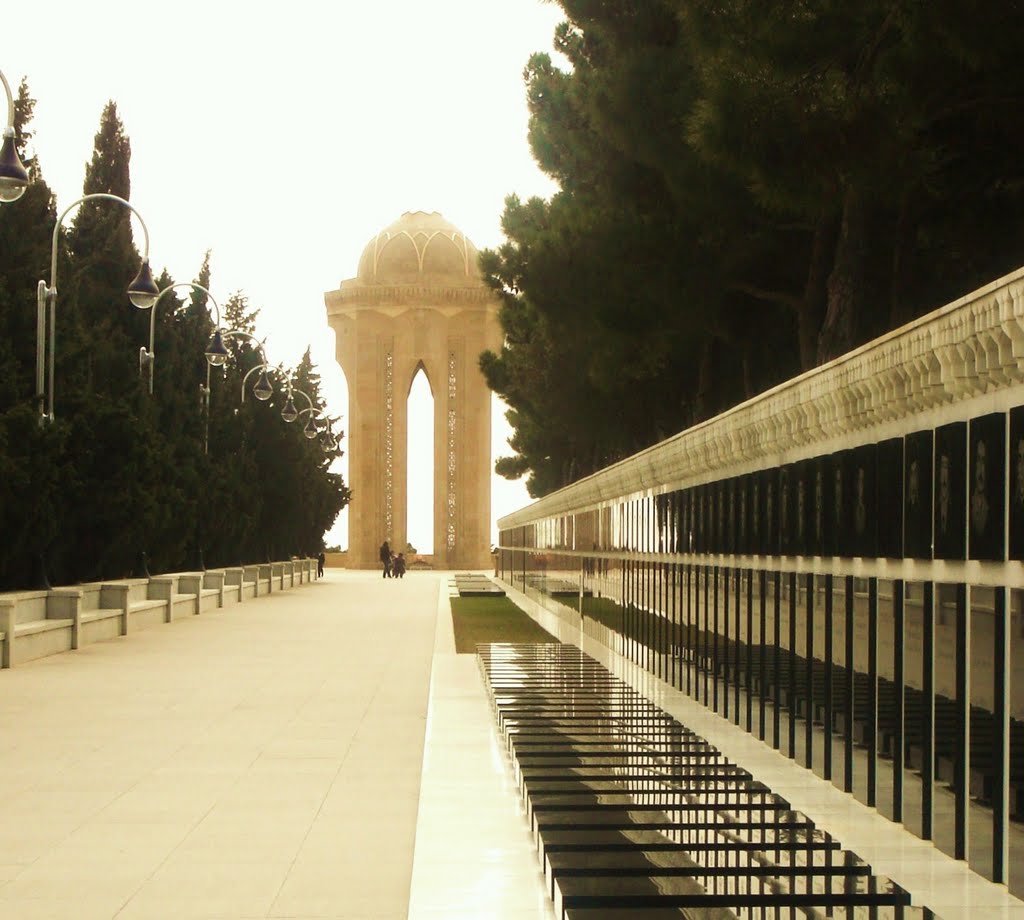 Martyrs Lane, Baku, Azerbaijan, Баку