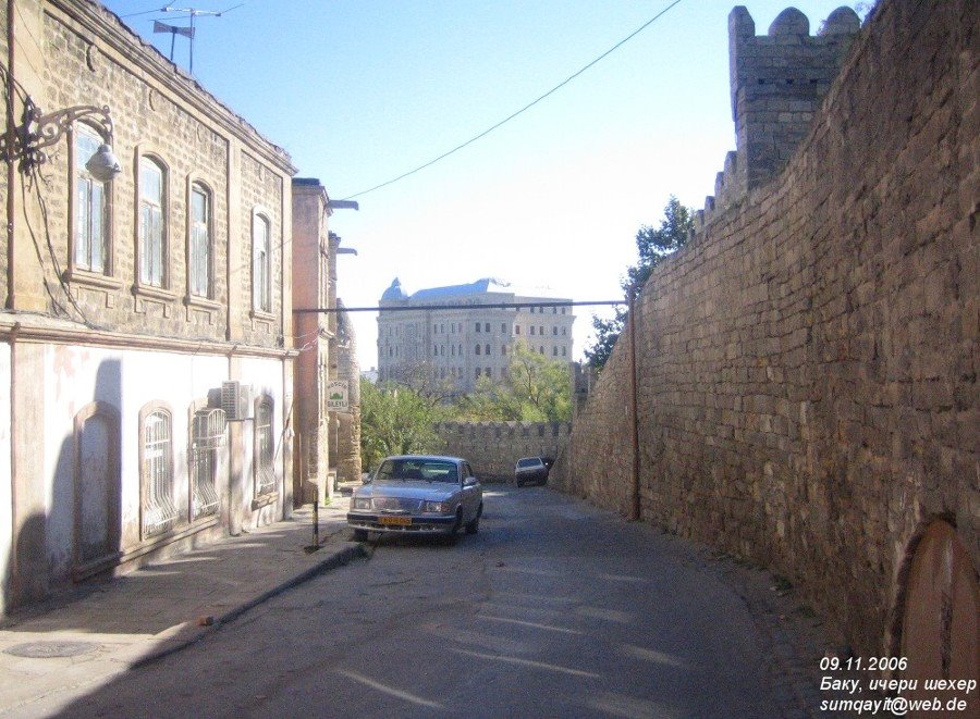 09.11.2006 Bakı, İçəri şəhər, Баку