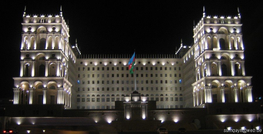20.10.2007 Bakı, Hökumət Evi - Baku, Government House, Баку