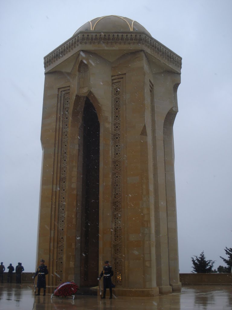 20.01.2012 Baku, Eternal Fire memorial, Баку