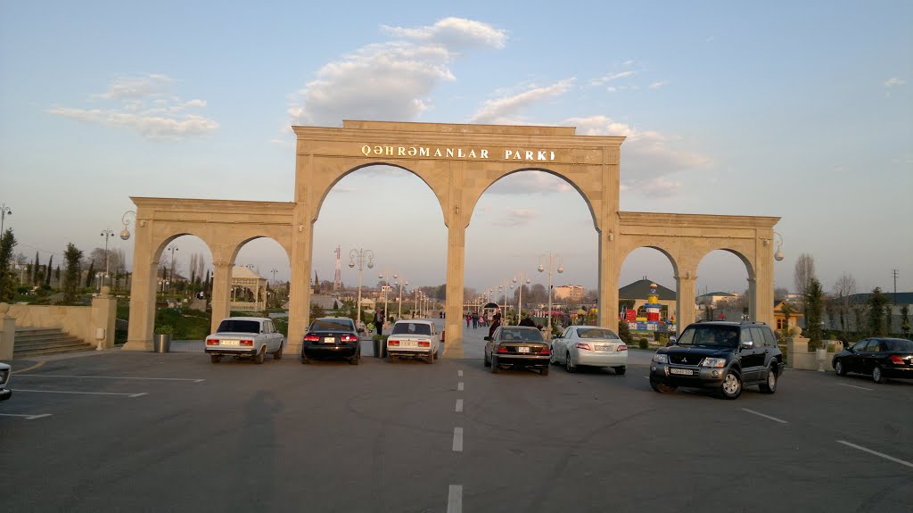 Bərdə Qəhrəmanlar parkı 21.03.2013, Барда