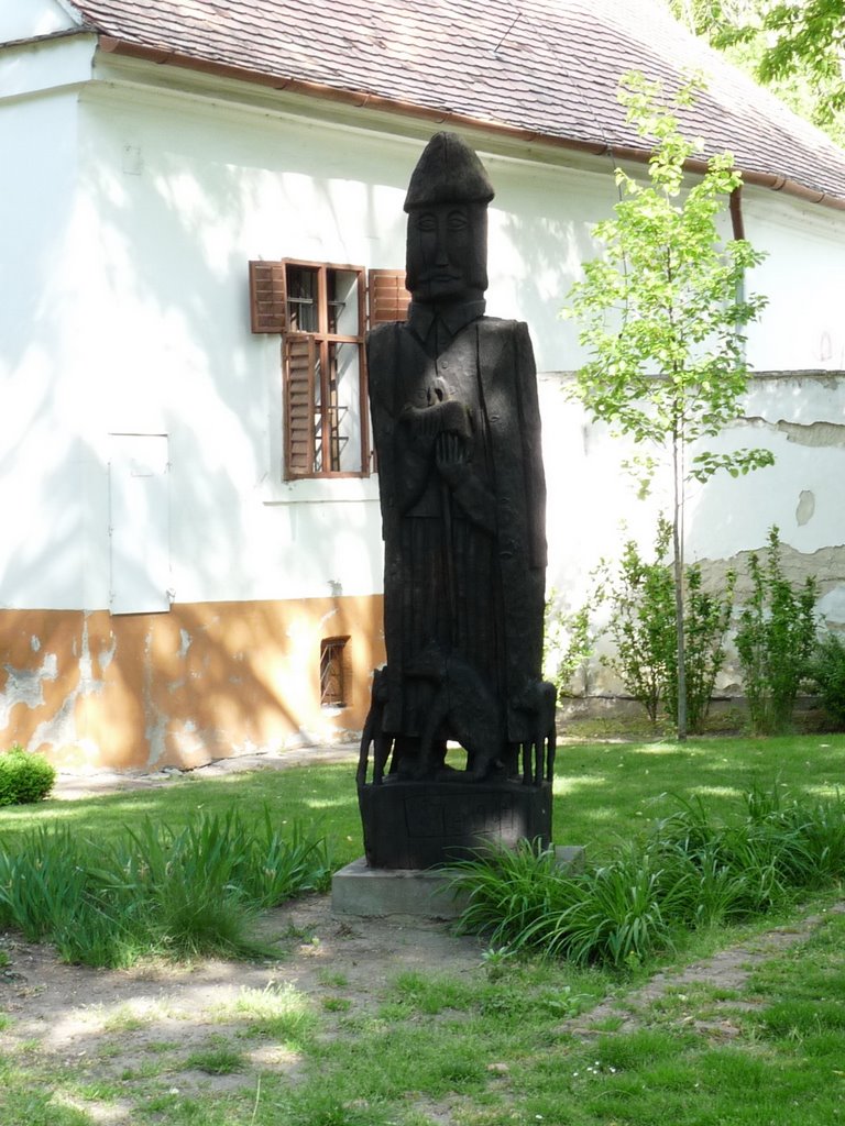 Pásztor szobor - Magyar Naiv Művészek Múzeuma - Kecskemét, Кечкемет