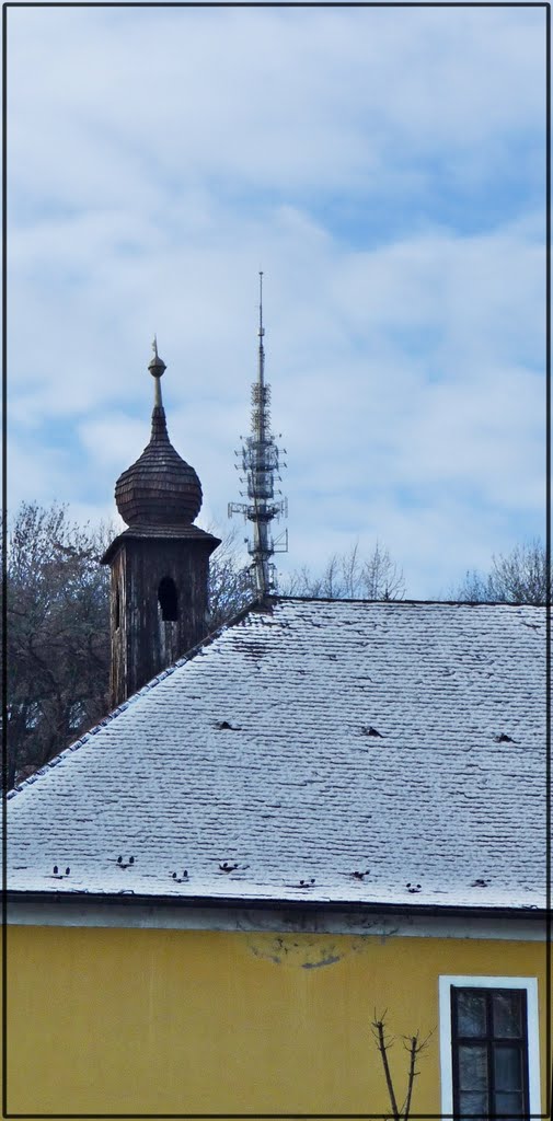 HERMUZ torony , most télen, Мишкольц