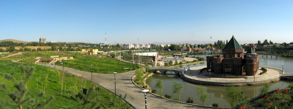 New park. Dushanbe, Tajikistan., Дангара