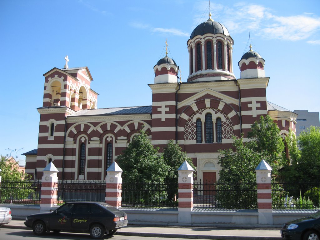 Church in  hospital named by Botkin, Лениградский