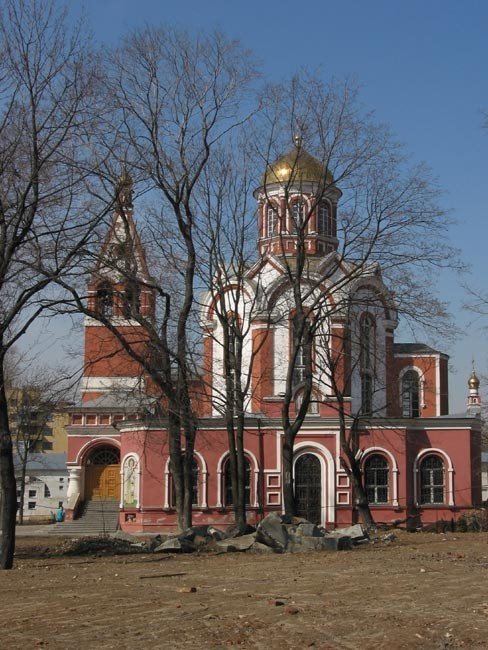 церковь Благовещения в Петровском парке, Лениградский