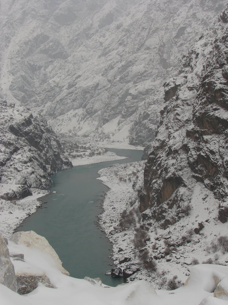 Panj River, Badakhshan, Afghanistan-Tajikistan Border, Советский