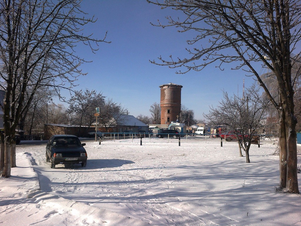 Вид на водонапорную башню, Куйбышевский