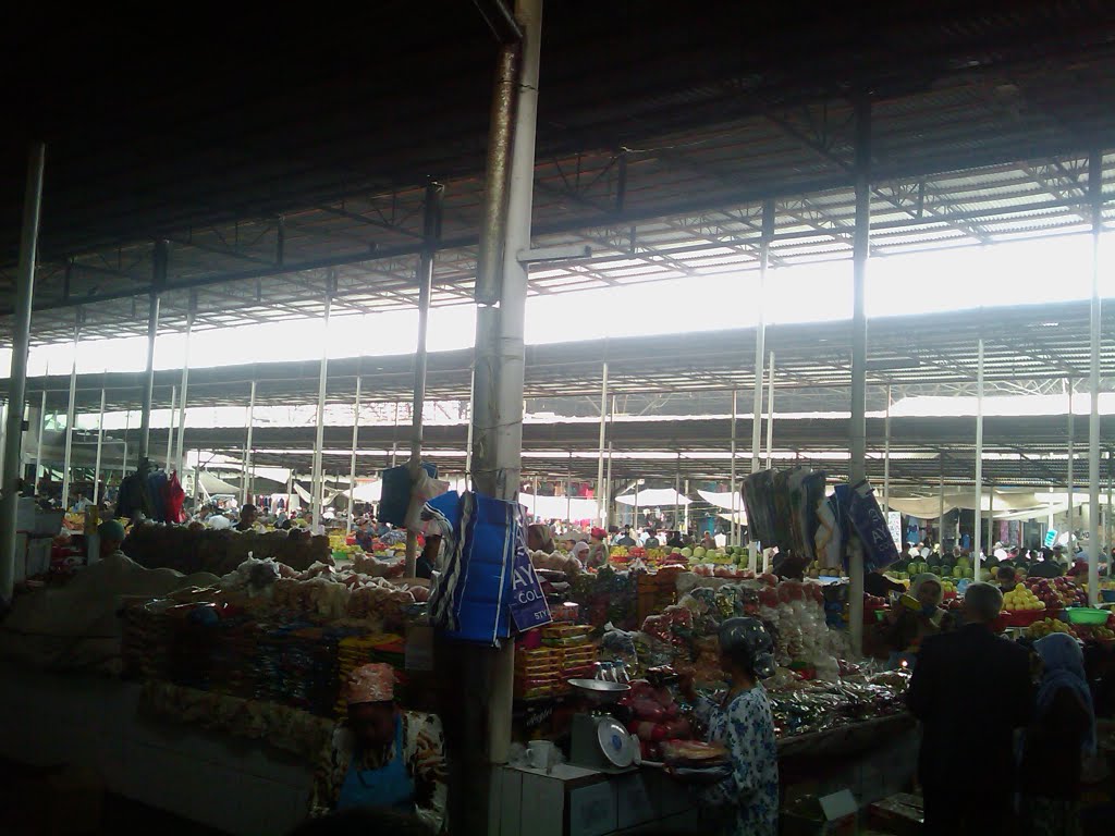 Bazaar in Kurgan-Tyube, Курган-Тюбе
