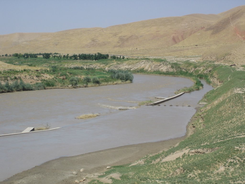 Kunduz-river near Ali-Abad, Пяндж