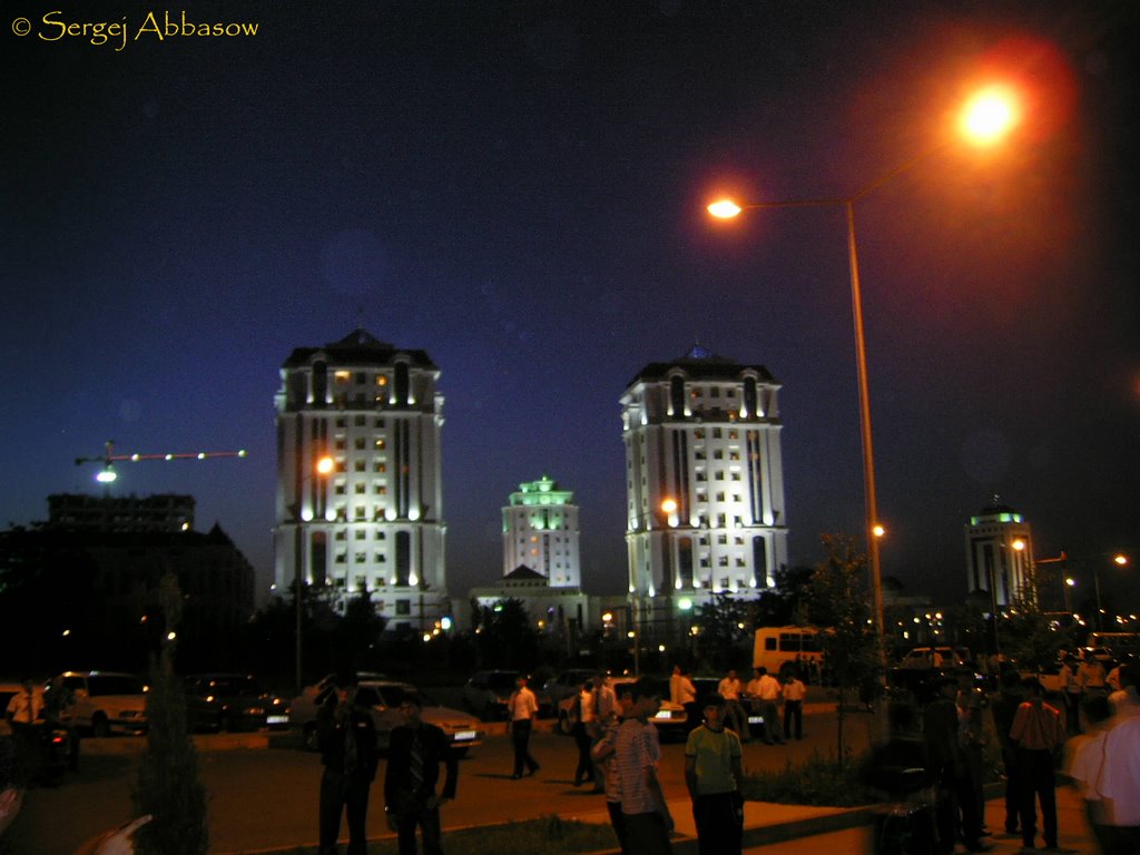 ©New buildings on Bitaraplyk str., Ашхабад