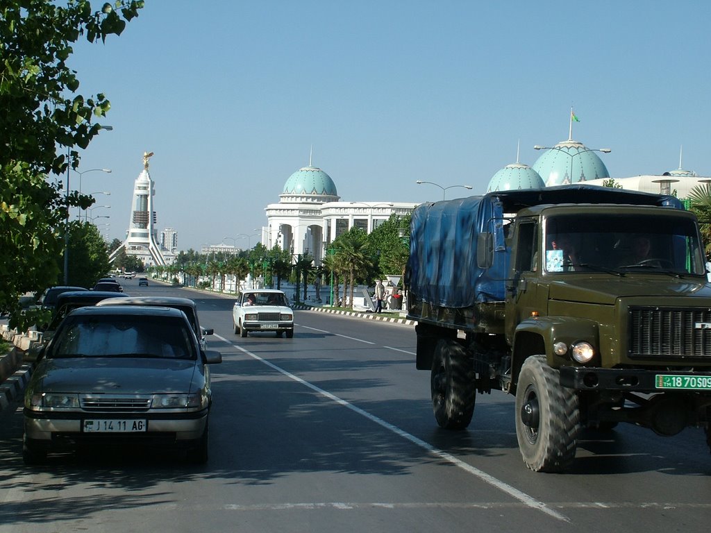 Ashgabat center, Turkmenistan, Ашхабад