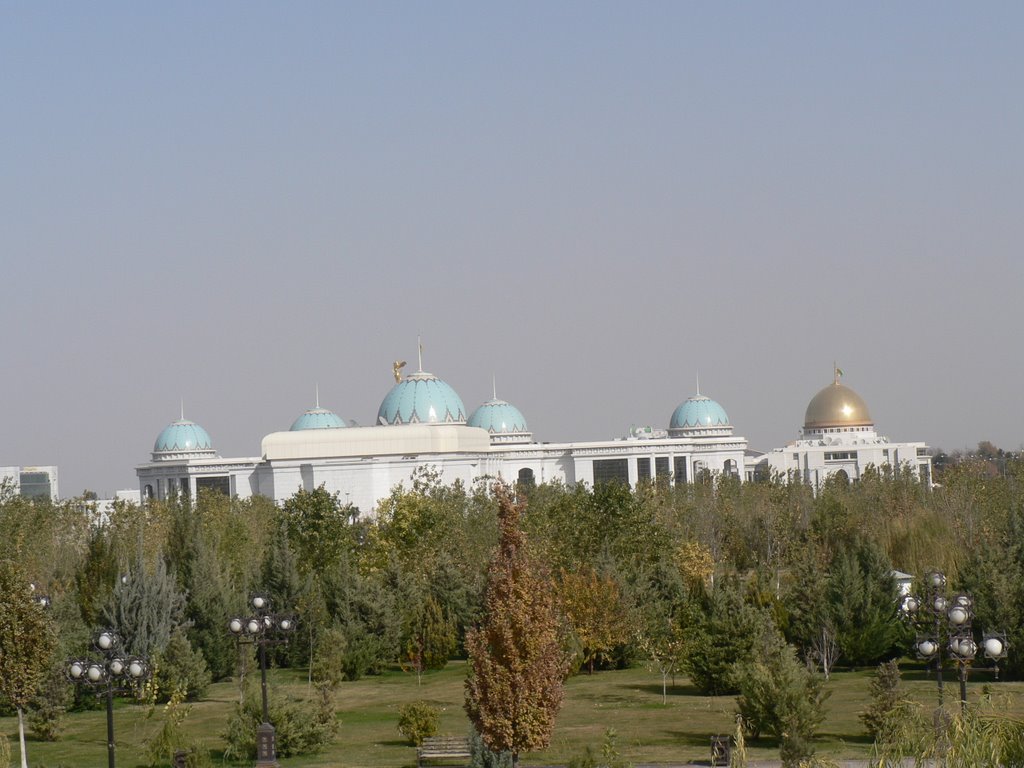 Ruhyiet palace and Palace of President, Ашхабад