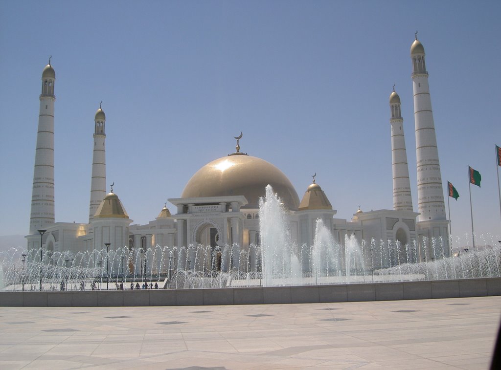Turkmenistan Ashgabat new Mosque, Безмеин