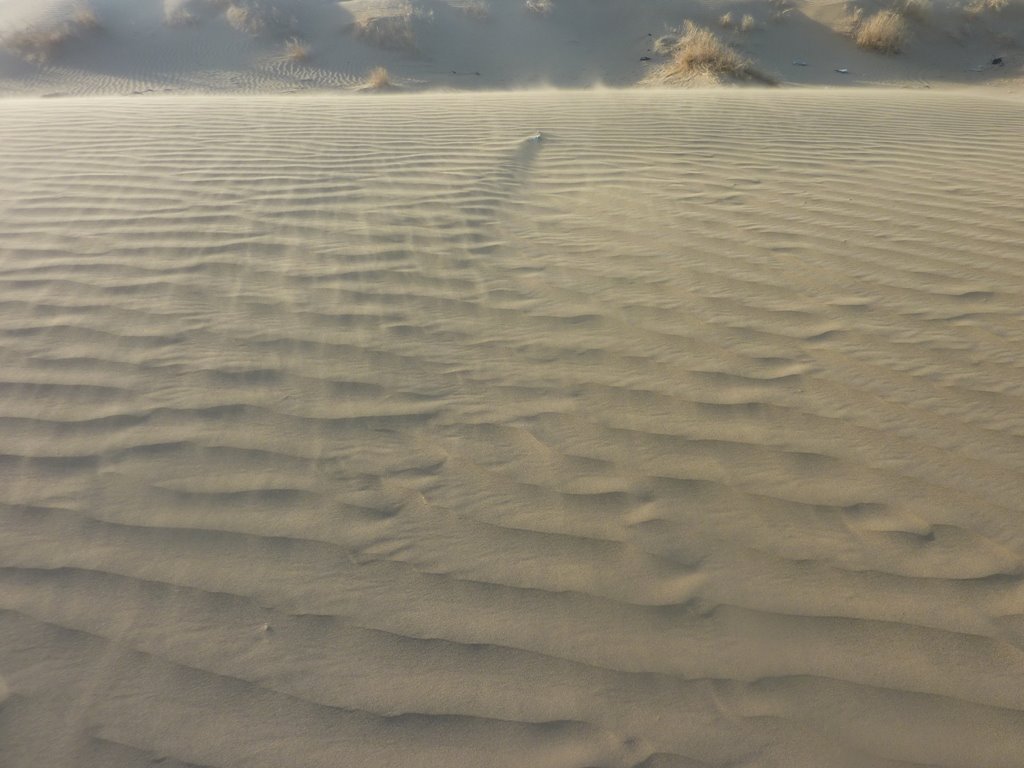 Running sand, Геок-Тепе