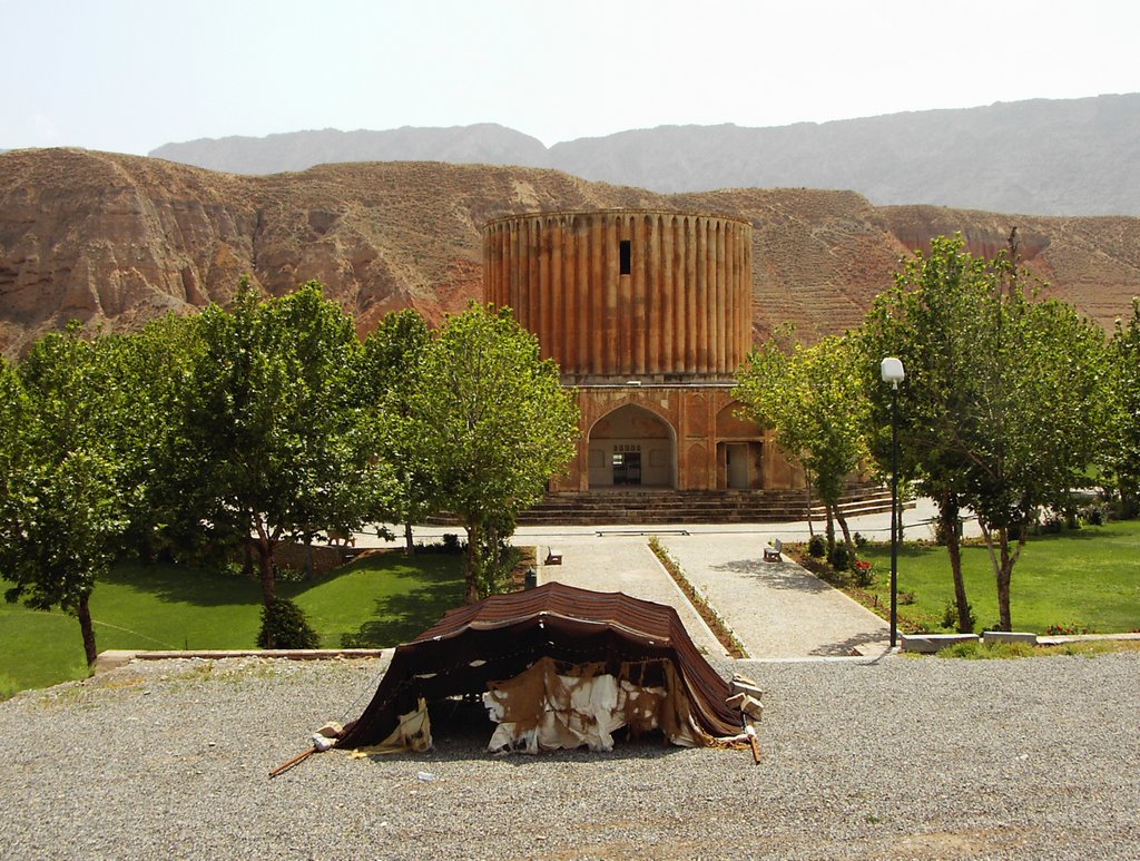 Kalat-e  Naderi - کلات - Nomadic tent and Sun Temple - کلات نادر - IRAN-2008, Душак