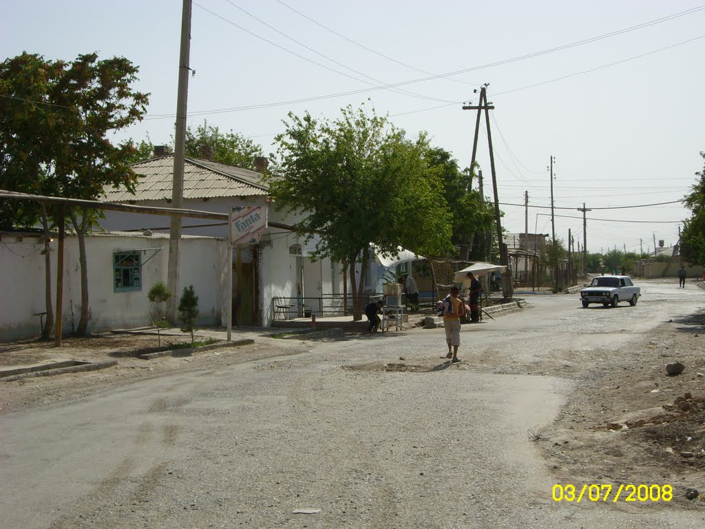 street of Bayramaly. улица Байрамали, Байрам-Али