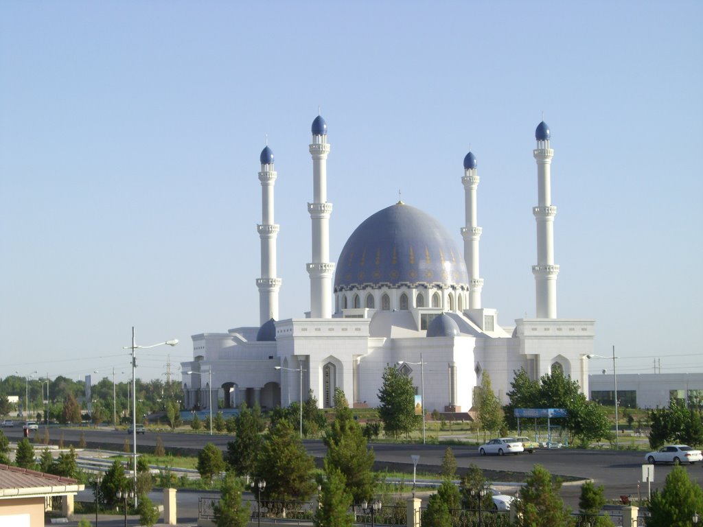Mosque in Mary, Turkmenistan, Мары