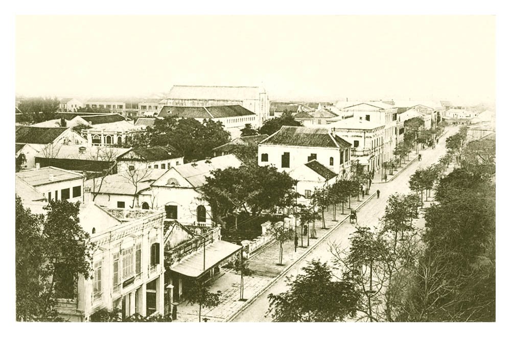 Đường Điện Biên Phủ - Rue Paul Bert (Ngày Xửa Ngày Xưa - 1904), Хайфон