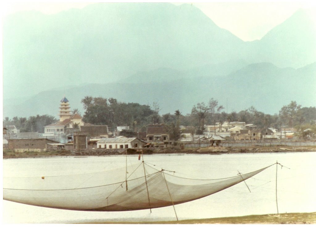 Da Nang across Han River, 1967, Дананг