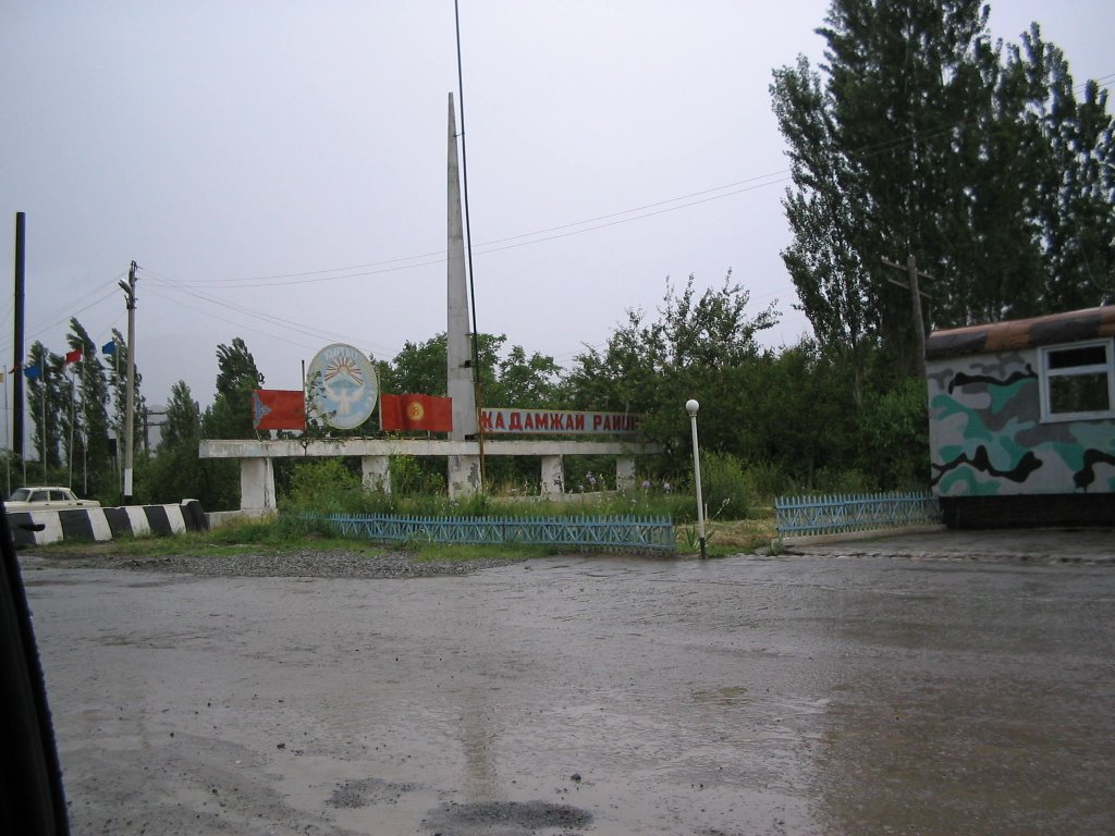 Kyrgyz-Uzbek border, Балыкчи