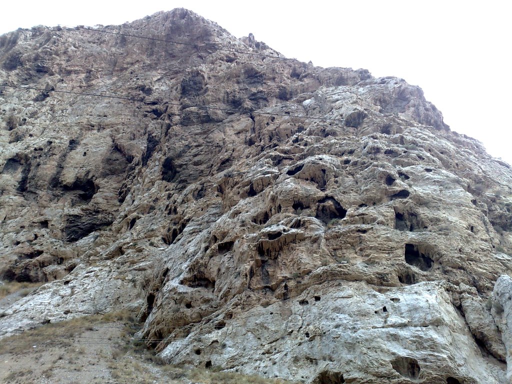 Calizas karstificadas y erosionadas, Балыкчи