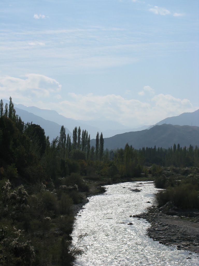 Isfayram river, Балыкчи