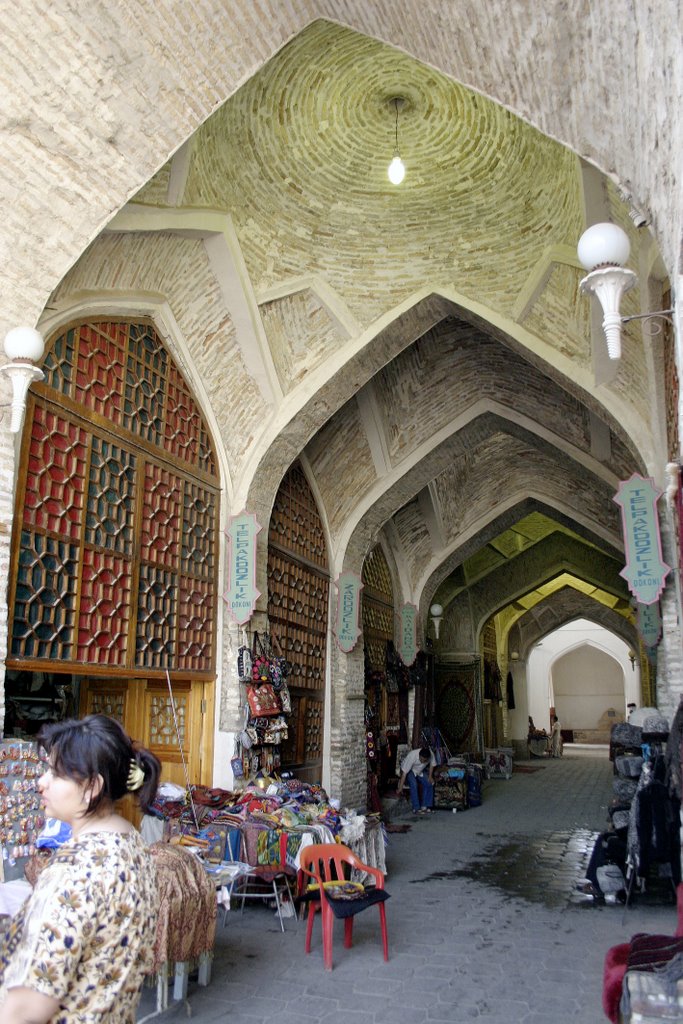 Bukhara - "Hatter market" (Tak-i-Telpak furushan), Бухара