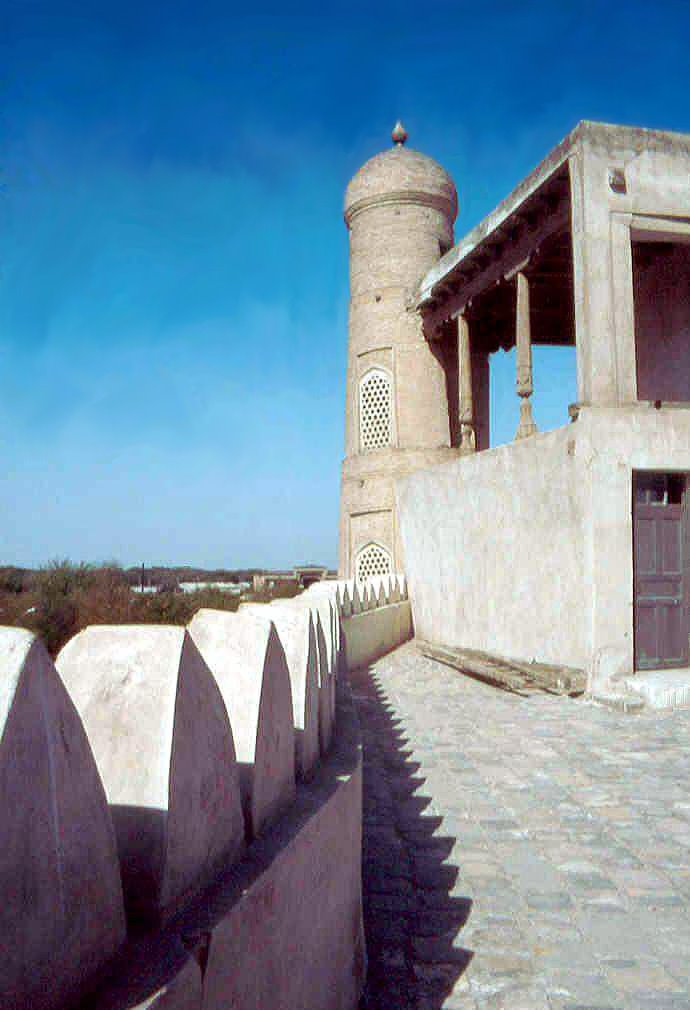 1985.04. - Buhara, Ark castle from 8-10th-century, Бухара