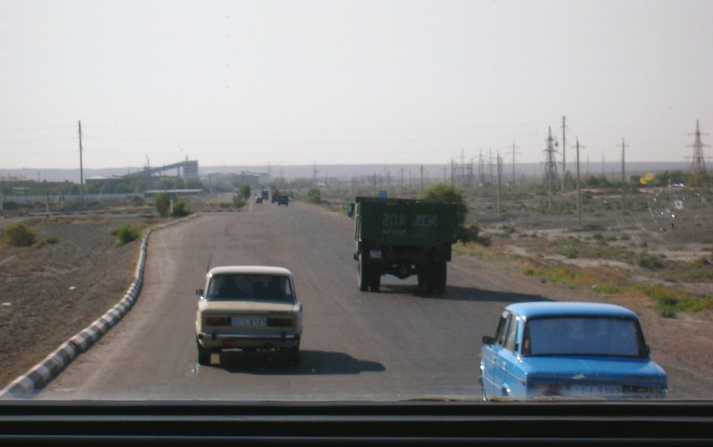 Road to Bukhara (off Khiva), Газли