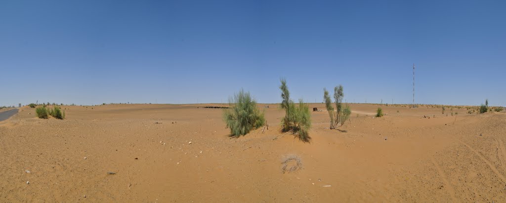 The Kyzyl Kum the 11th largest desert in the world in Uzbekistan., Газли