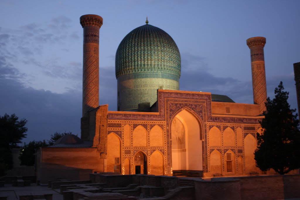 The Gūr-e Amīr mausoleum, Tamerlan., Усмат
