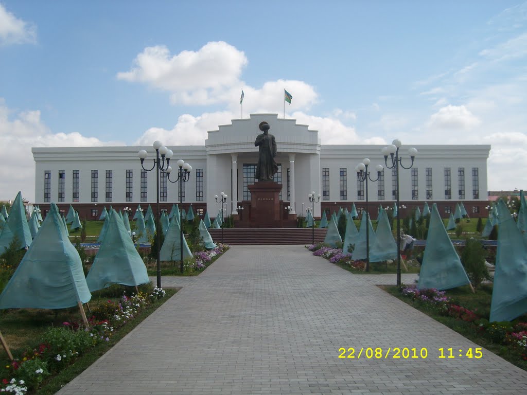 Президентский дворец Республики Каракалпакстан, Кегейли