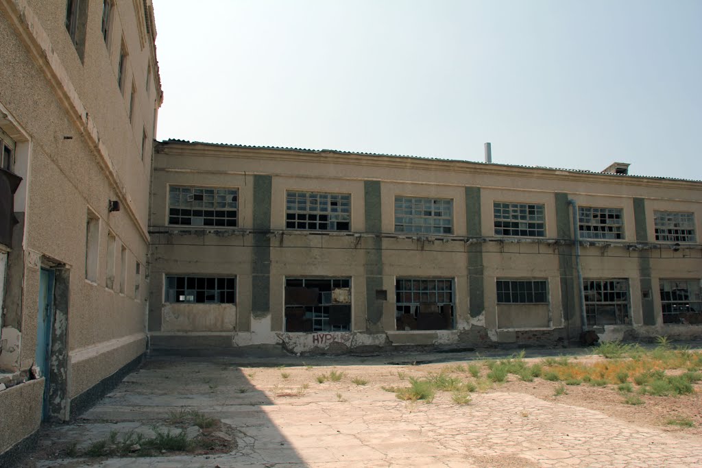 Fish factory abandoned, Муйнак