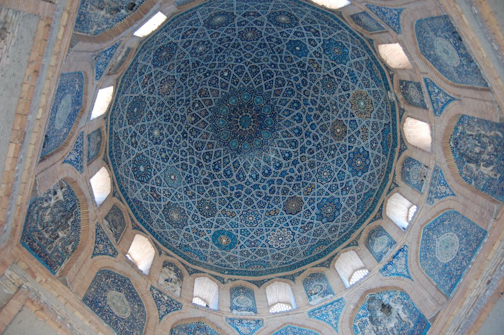 Turabeg Khanym - gigantesco mosaico che rappresenta il calendario, Тахиаташ