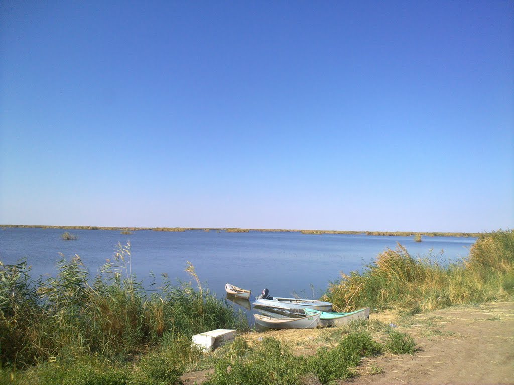 Берег озера "Джалтырбас", Чимбай