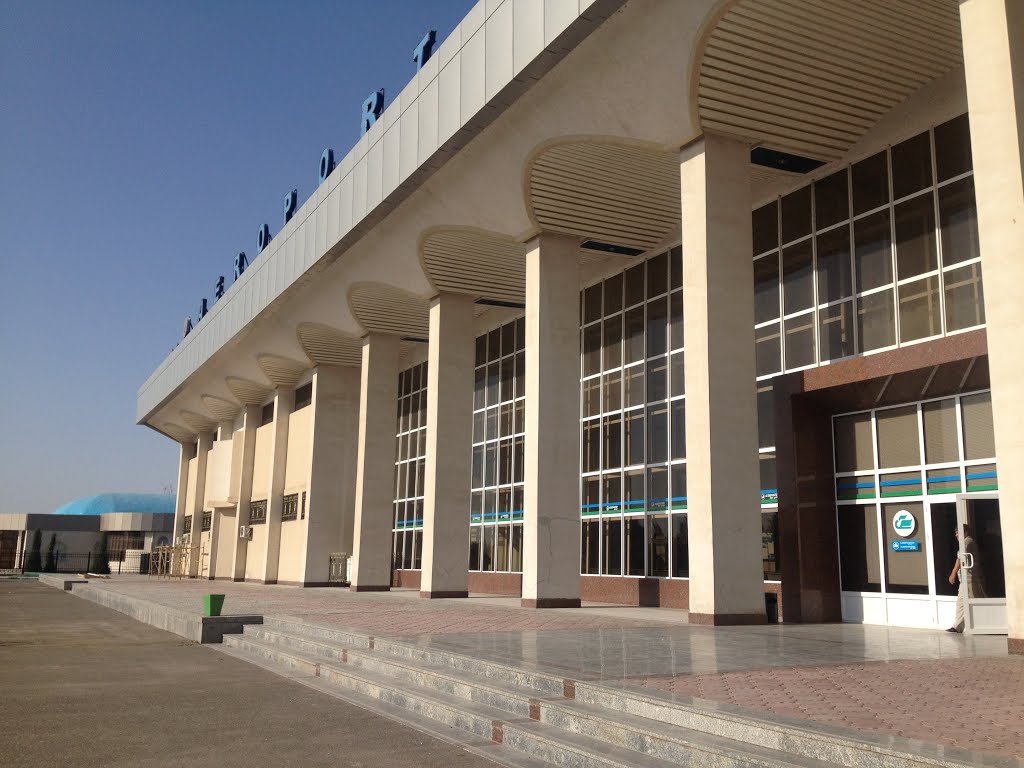 Qarshi International Airport terminal, Касан