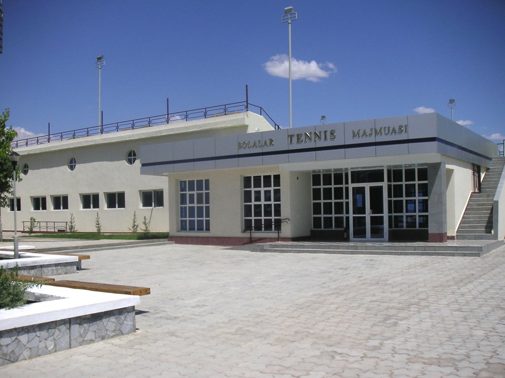 Детская школа тениса. (Childrens school tennis), Зарафшан