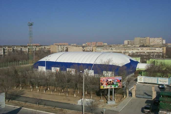 Надувной стадион. (Inflatable Stadium), Зарафшан