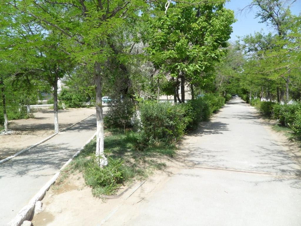 Тротуары 1-го района., Зарафшан