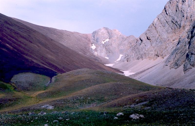 Brown slope and peak, Касансай