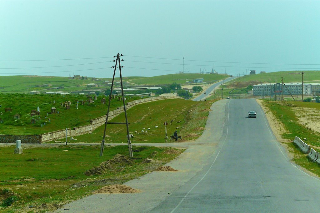 Route A 378 de Chakhbrisak à Samarcande, Ингичка