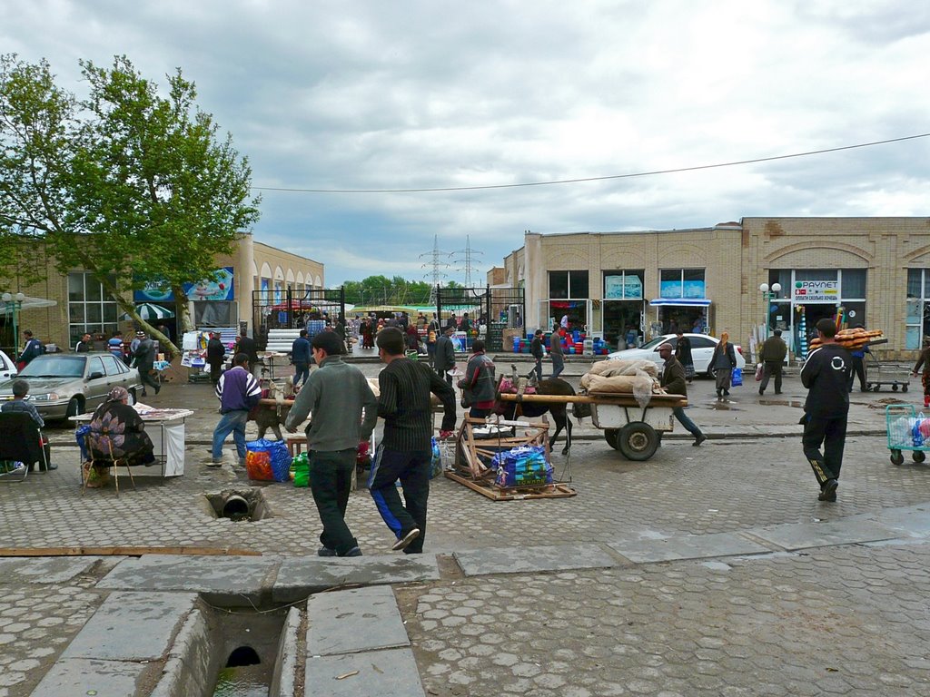 Samarcande : Le grand Bazar ou Chorsu, Самарканд