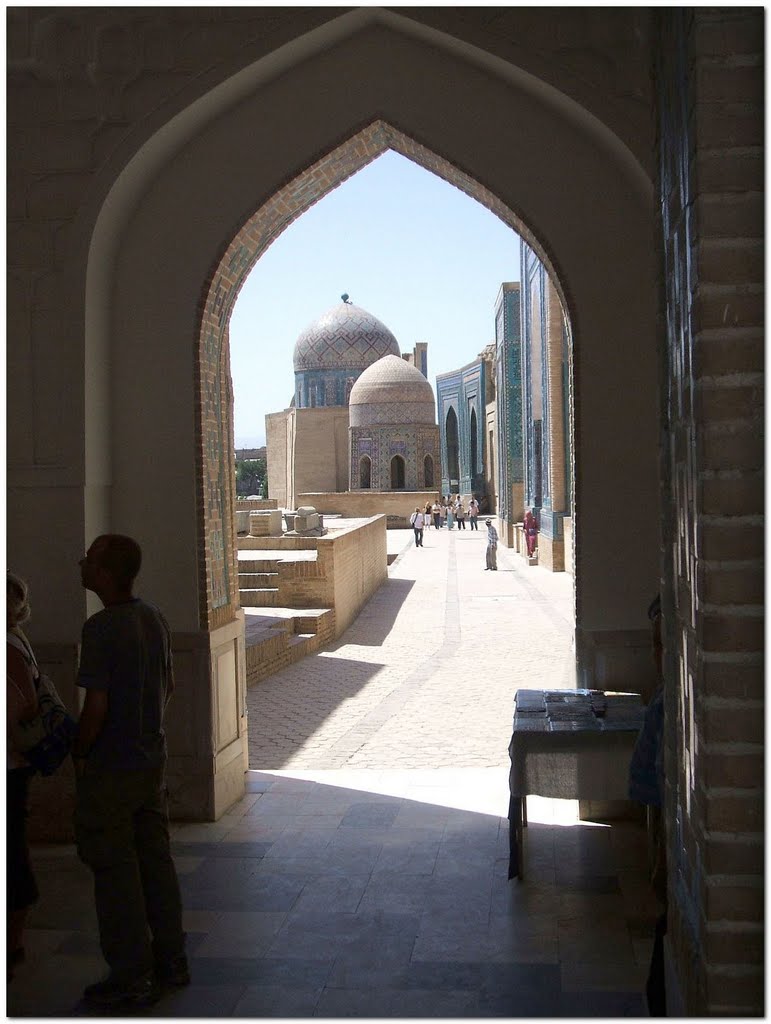 Samarkand-Shah-i-Zinda Necropolis -The middle group, Самарканд