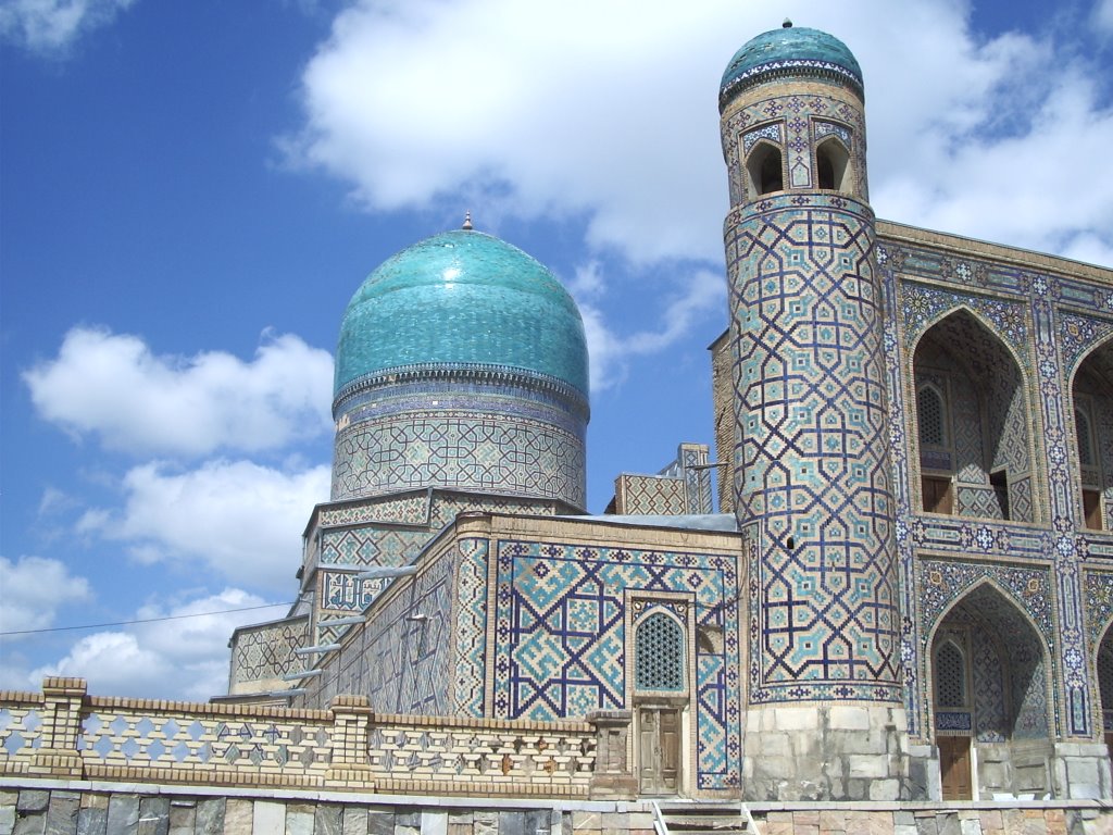 Samarqand - Medersa Oulougbeg  -   Uzbekistan, Самарканд