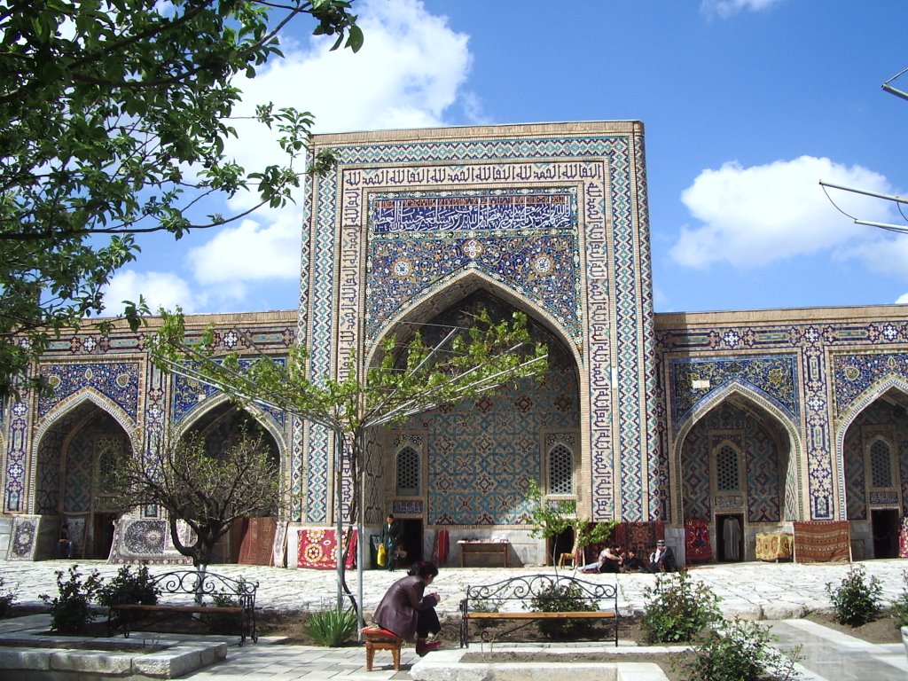 Samarqand - Medersa Tillya Kori  -  Uzbekistan, Самарканд