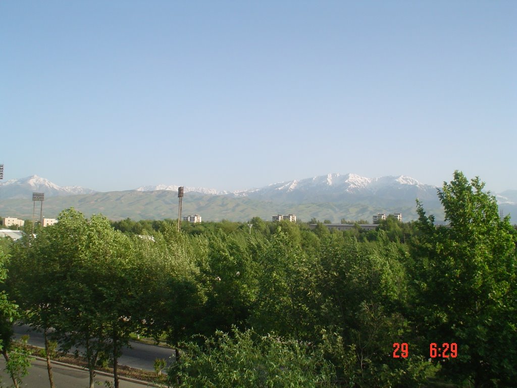 View to Turzunzade city, Карлук