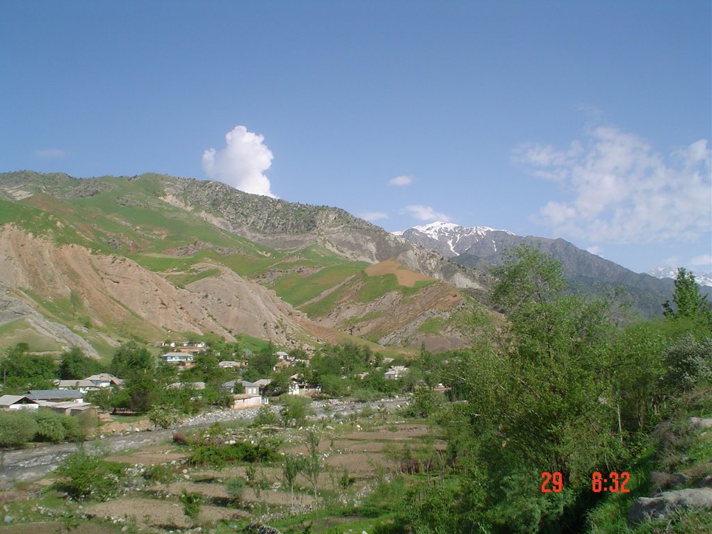 Shirkent village, Tursunzade, Карлук