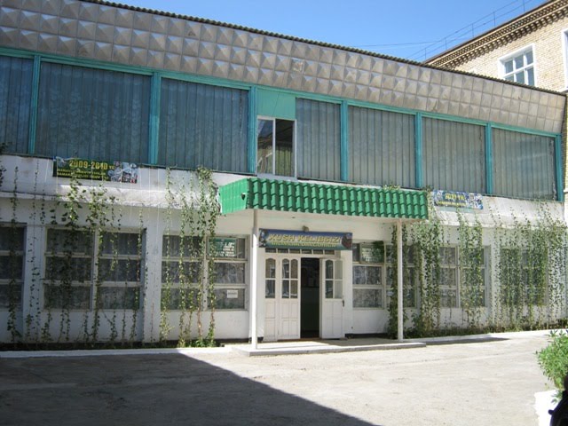 Школа №1 - вход, Сырдарья