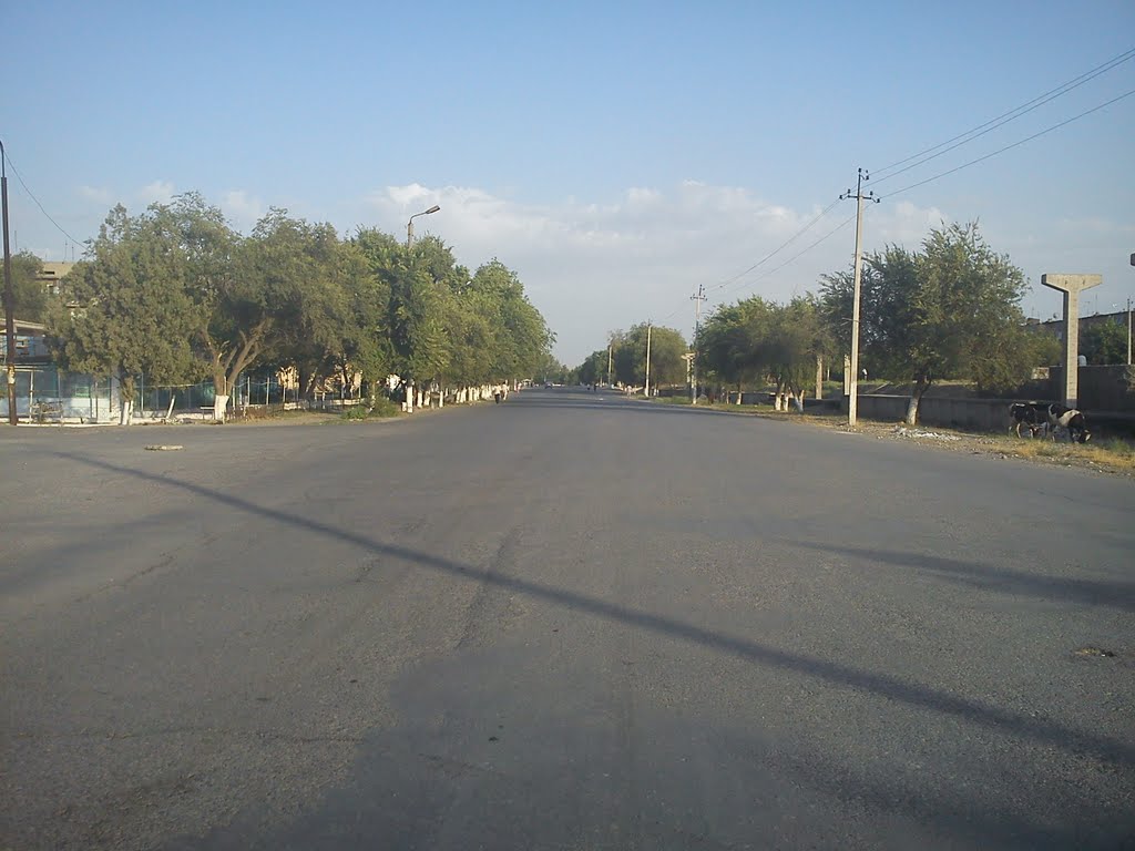 Дорога вдоль канала 13микр., Бакабад